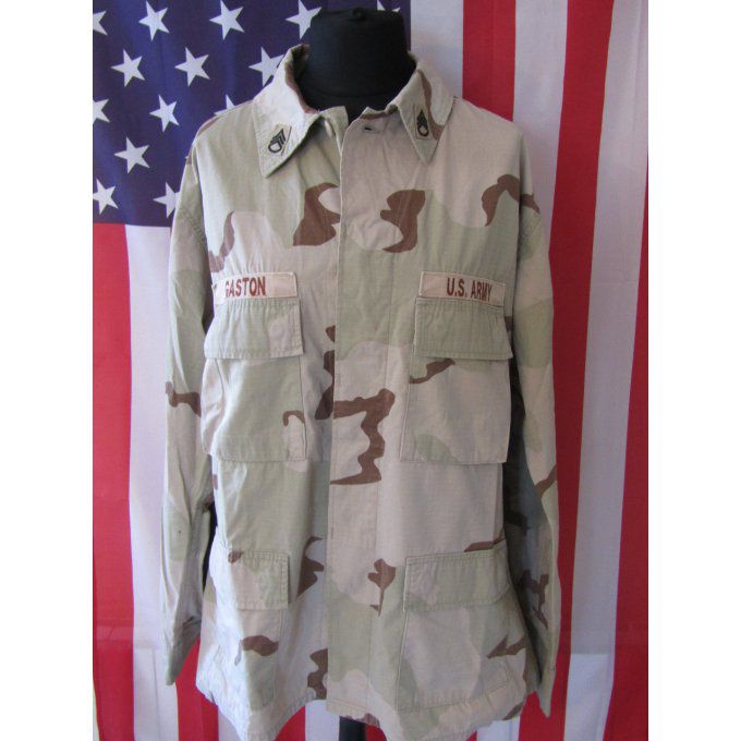 Veste militaire US camouflage DCU Desert - XL