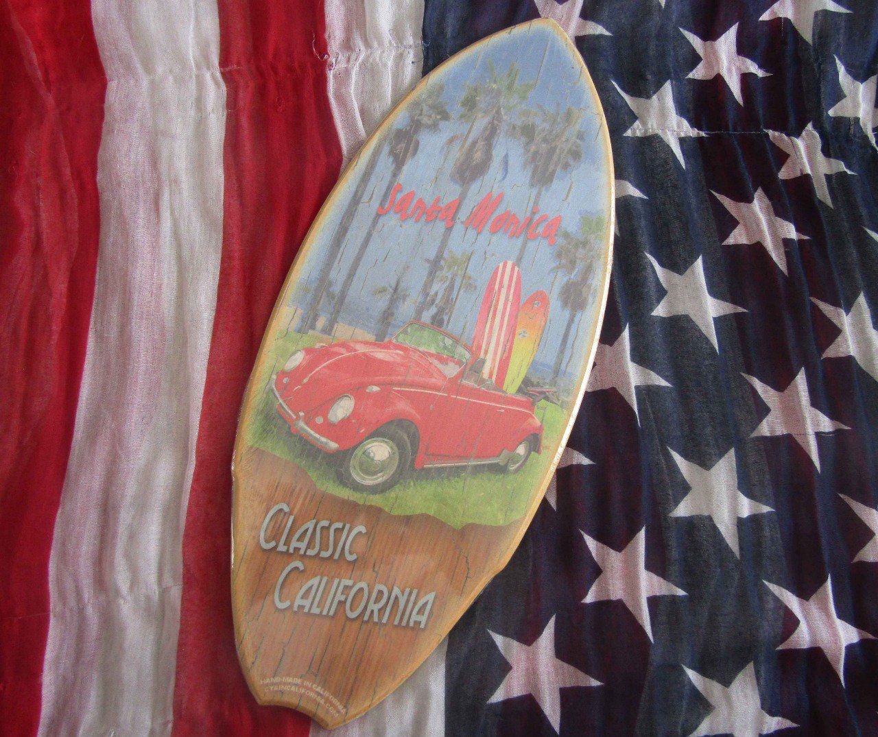 Mini surf en bois US Californie