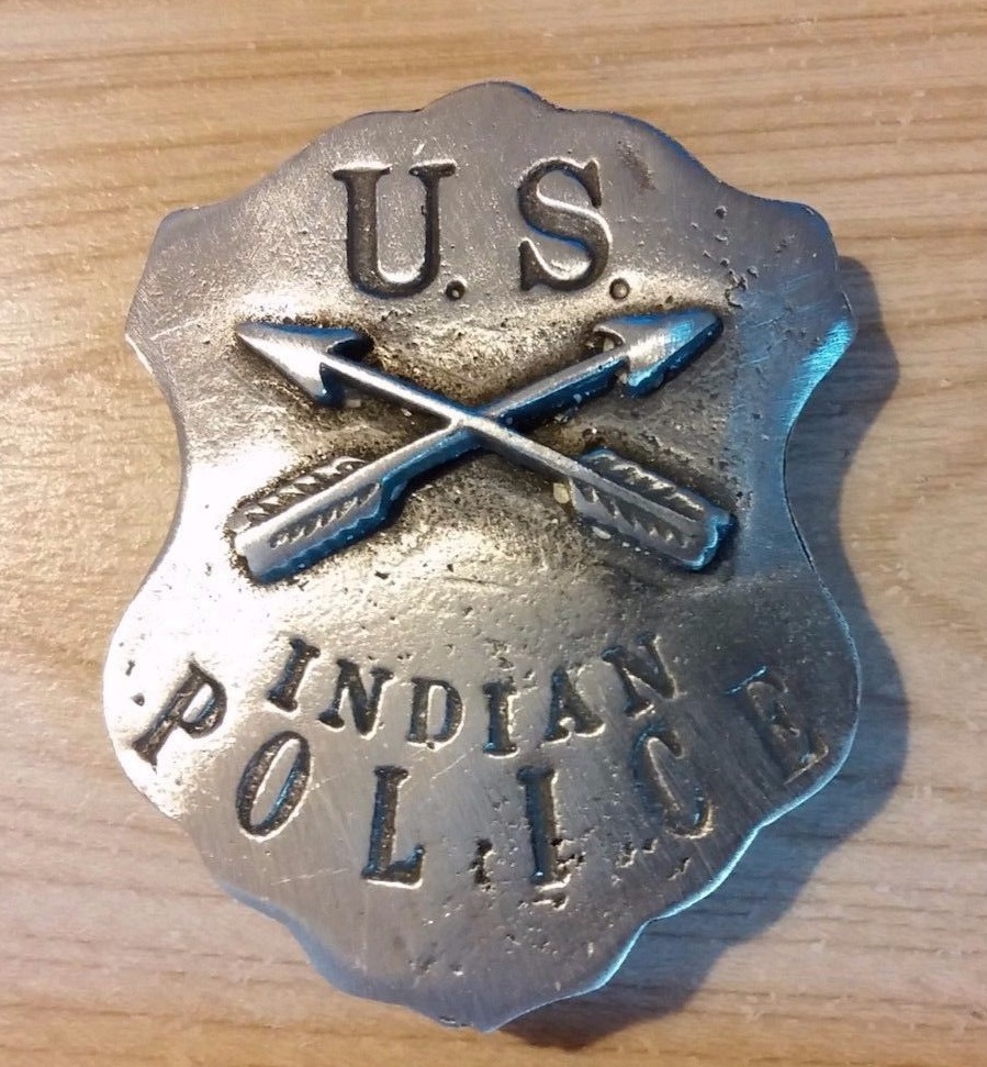 Badge US Police Indienne