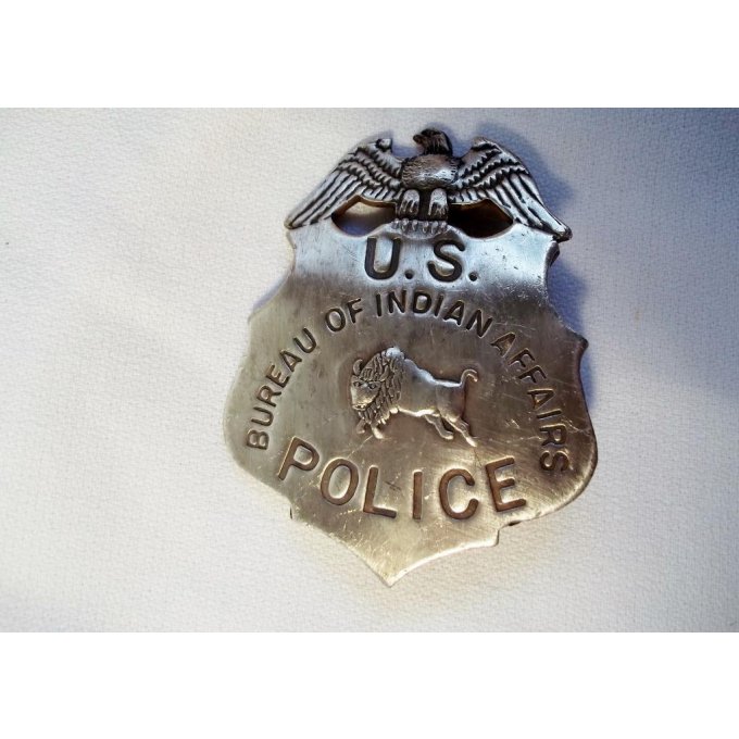 Badge police US Indian