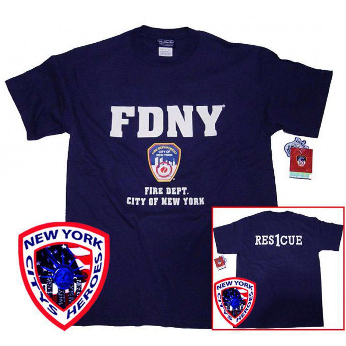 T-shirt pompier FDNY