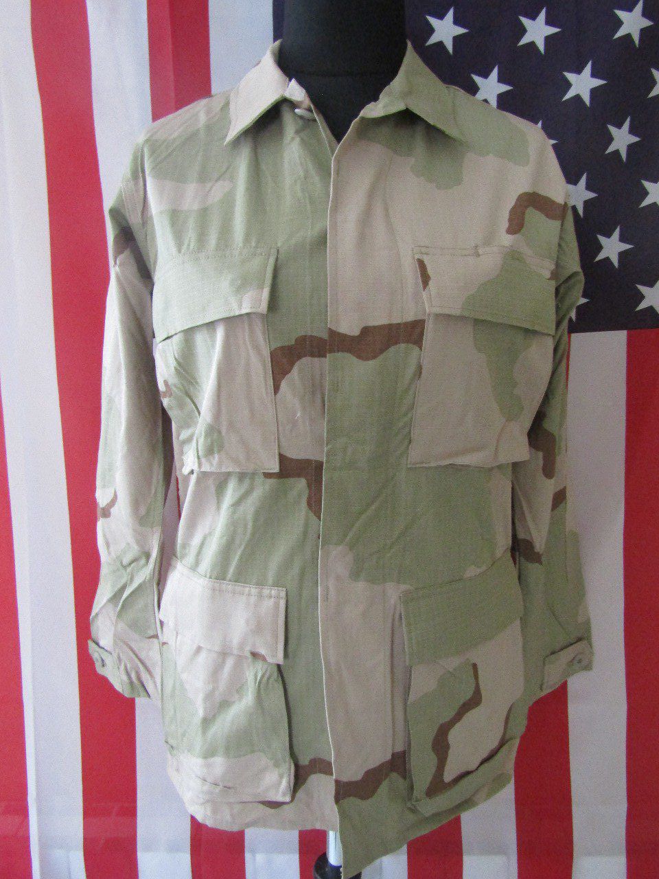 Veste militaire US camouflage DCU Desert - XS